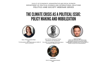 BAU POLSIR Webinar Series 5 :The Climate Crisis as a Political Issue: Policy Making and Mobilization